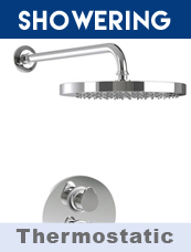 Enzo Thermostatic Concealed Shower