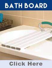 Bath Board Savanah With Slatted Bath Board Handle