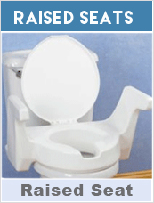 Raised Toilet Seat With Arms