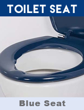 Toilet Seat With Lid, Stainless Pillar Hinge