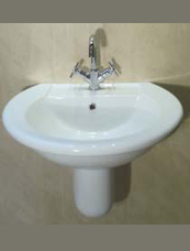 Basin and Semi Pedestal