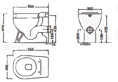 Dimensions For Toilet