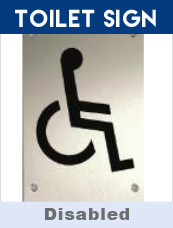 Accessible WC Sign 150 X 100mm