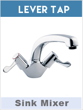 Lever Action Mono Sink Mixer Tap Chrome