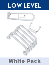 Grab Rail Kit 1 In White 