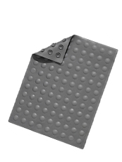 Anthracite Dome Sucker Bath Mat