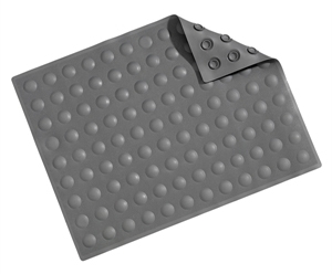 Anthracite Dome Sucker Bath Mat