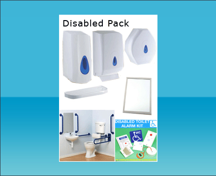 Commercial Disabled Toilet Pack 