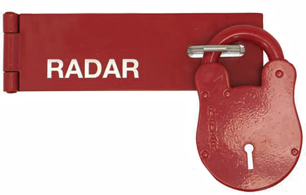 Radar Padlock, Hasp and Staple