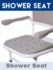 Standard Padded Drop Down Shower Seat Seat 