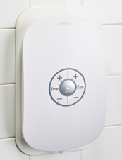 Electric Shower Halo Wall Plate