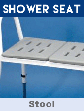 Shower Stool Heavy Duty 62cm Wide