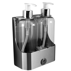 250ml - 300ml Twin Bottle Holder Stainless Steel